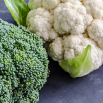 broccoli and cauliflower