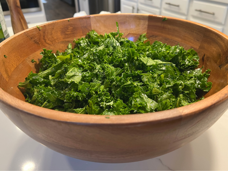 massaged kale