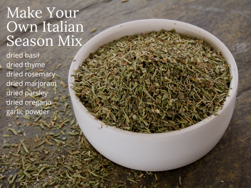 How to Make Your Own Italian Seasoning Mix with Dried Herbs
