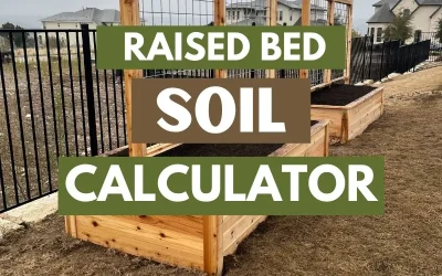 Raised Bed Garden Soil Calculator